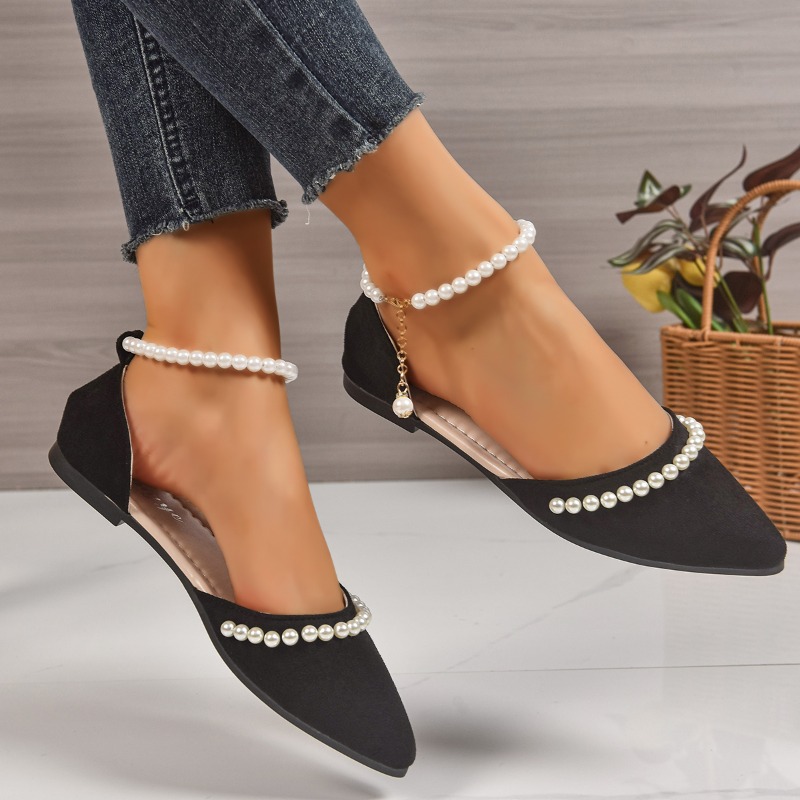 Pareldecoratie Platte schoenen - Women Shoes Elegant recensie en prijs