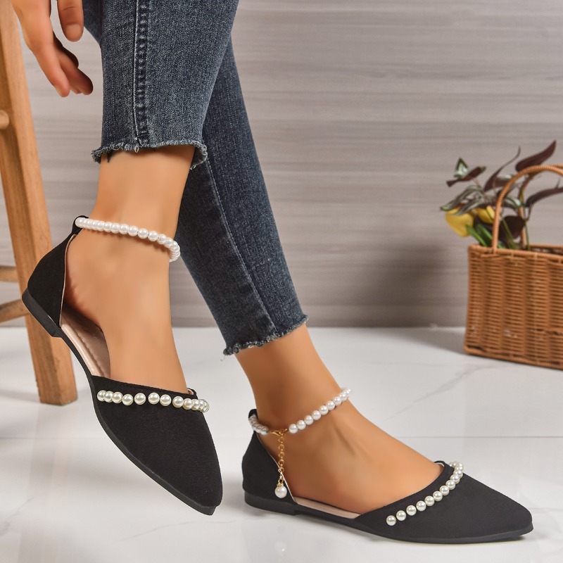 Pareldecoratie Platte schoenen - Women Shoes Elegant recensie en prijs