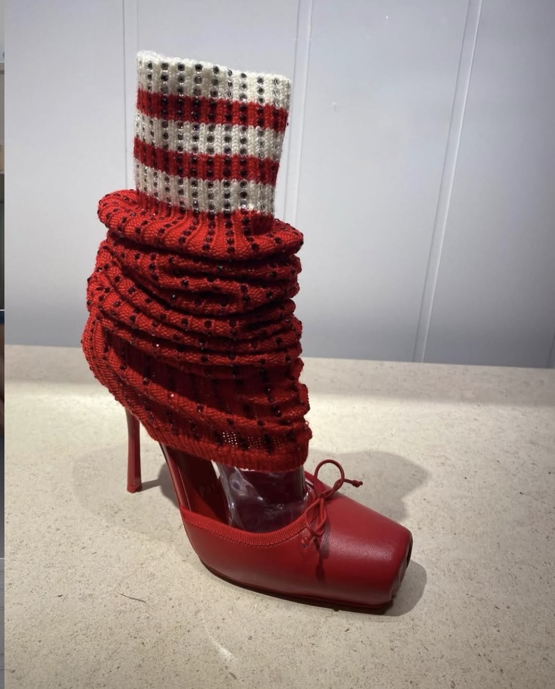 Butterfly-Kont vierkante teen  - Sock Boot Women recensie en prijs