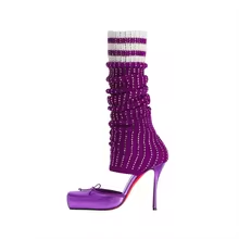 Butterfly-Kont vierkante teen  - Sock Boot Women recensie en prijs